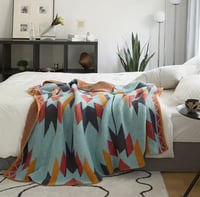 Aztec woolen blanket