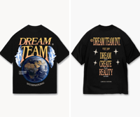 Dream Create Reality T-shirt - Orange