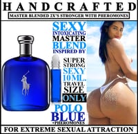 Image 1 of 2Pcs Deal!😱 POLO BLUE PARFUM RALPH LAUREN COLOGNE FOR MEN WITH PHEROMONES FOR SEXUAL ALLURE.