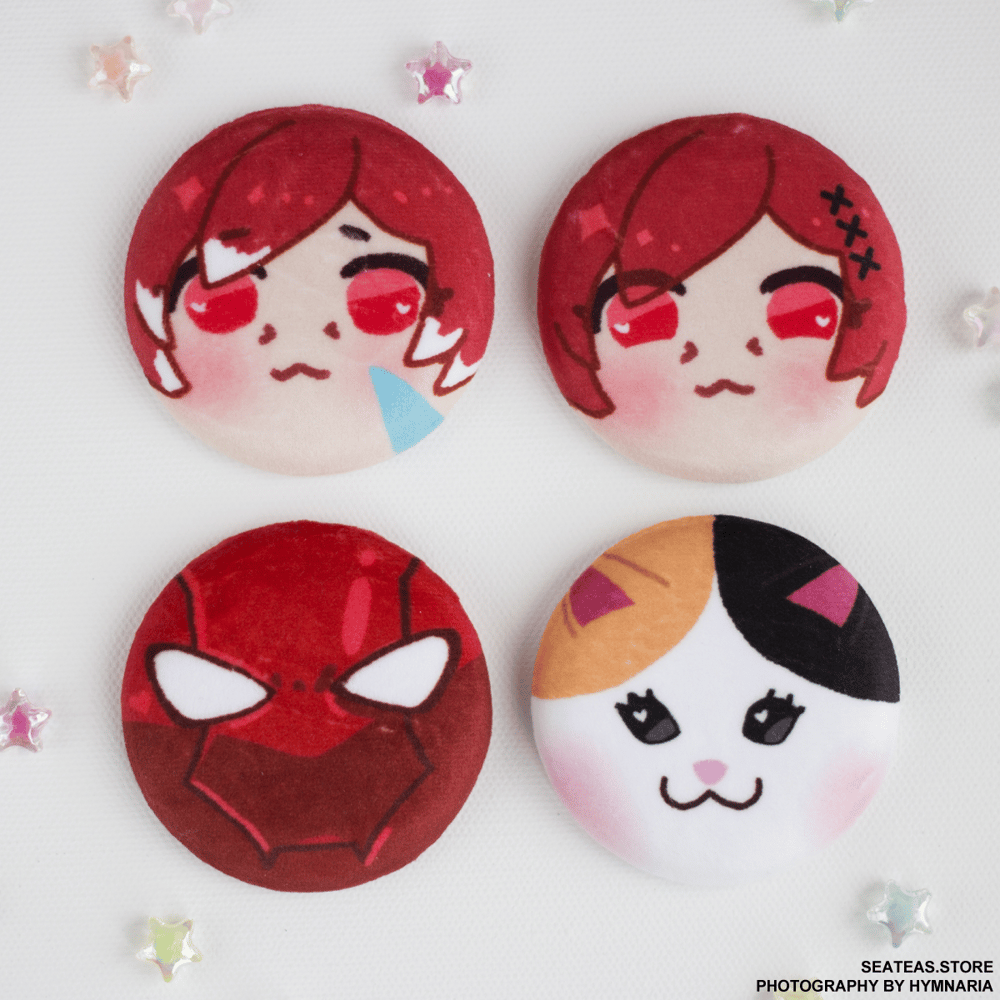 Image of Soft Plushie Buttons