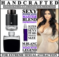 Image 1 of 2Pcs Deal!😱 MONT BLANC LEGEND & EXPLORER COLOGNE MASTER BLEND WITH PHEROMONES FOR SEXUAL ALLURE.
