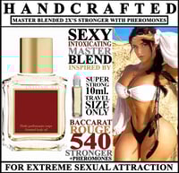 Image 1 of 2Pcs Deal!😱MFK BACCARAT ROUGE 540 COLOGNE FOR MEN MASTER BLEND WITH PHEROMONES FOR SEXUAL ALLURE.