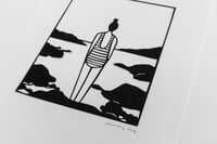 Image 2 of Bay of the Subconscious {Original Papercut - 11x14"}