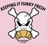 Light Pink Duck Skull Tee Image 5