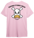 Light Pink Duck Skull Tee Image 3