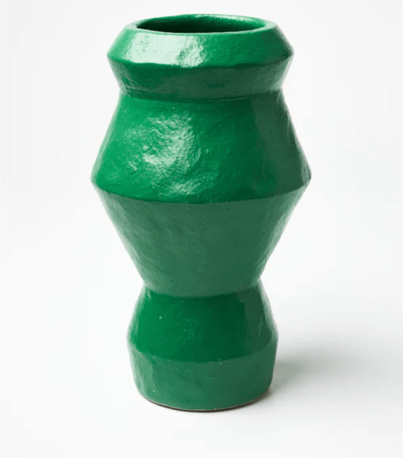 Image of Totem Vase in Leaf Green
