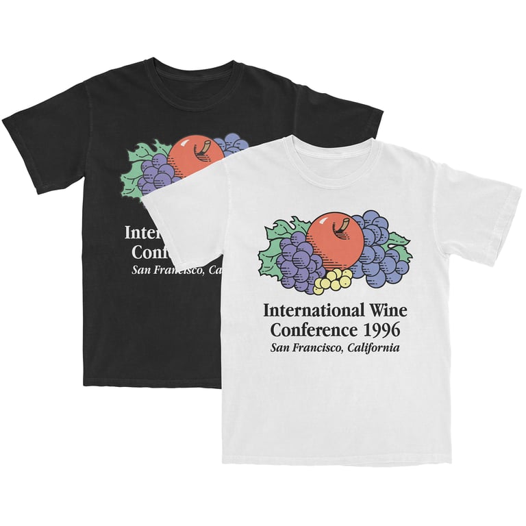 Wine Conference Organic Printed Shirt