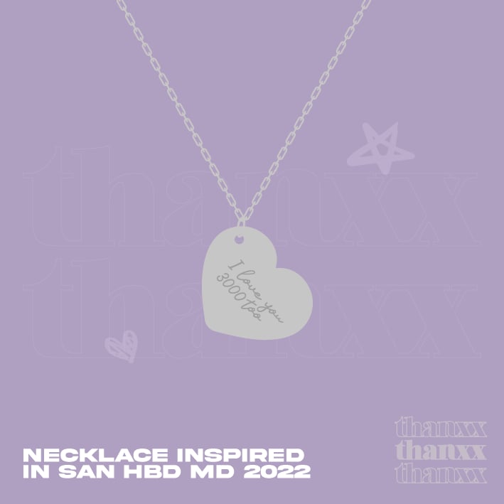 Image of In stock | ATEEZ SAN NECKLACE