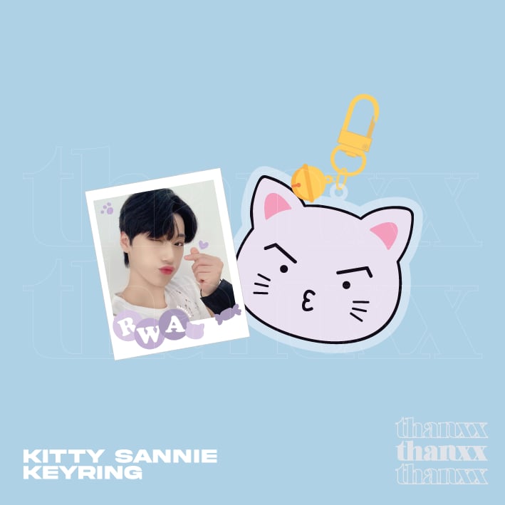 Image of In stock | Kitty Sannie keyring