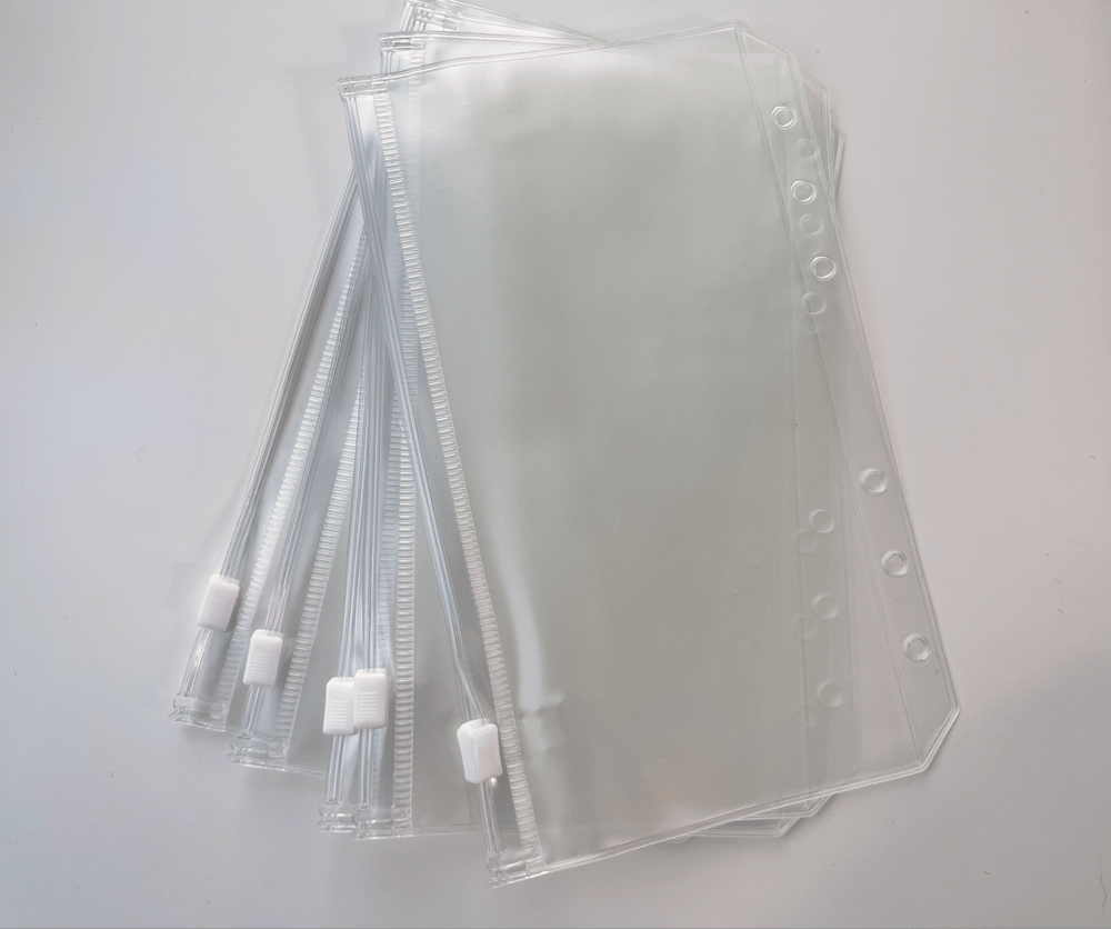 Image of A6 Labelled Zipper Sleeve 