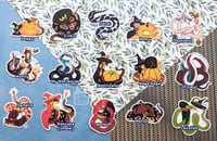 Image 3 of Lizard Wizard Stickers - Snakes