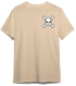 Beige Duck Skull Tee Image 2