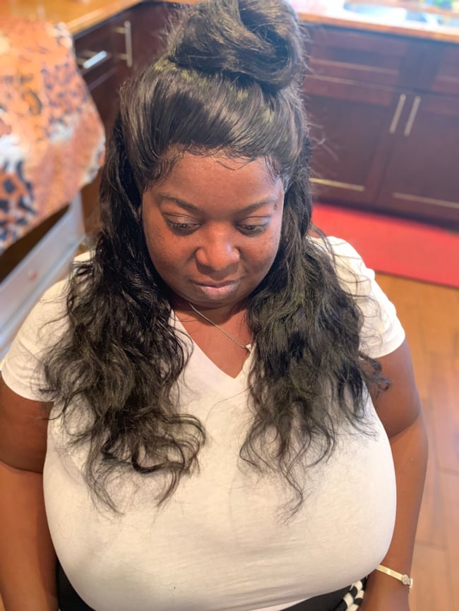 Virgin Hair Lace Frontal Wigs 