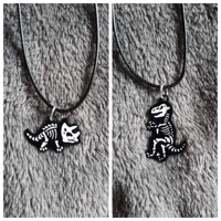 Image 1 of Dino skeleton necklaces