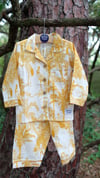 Pyjama enfant - Toile de Jouy curry