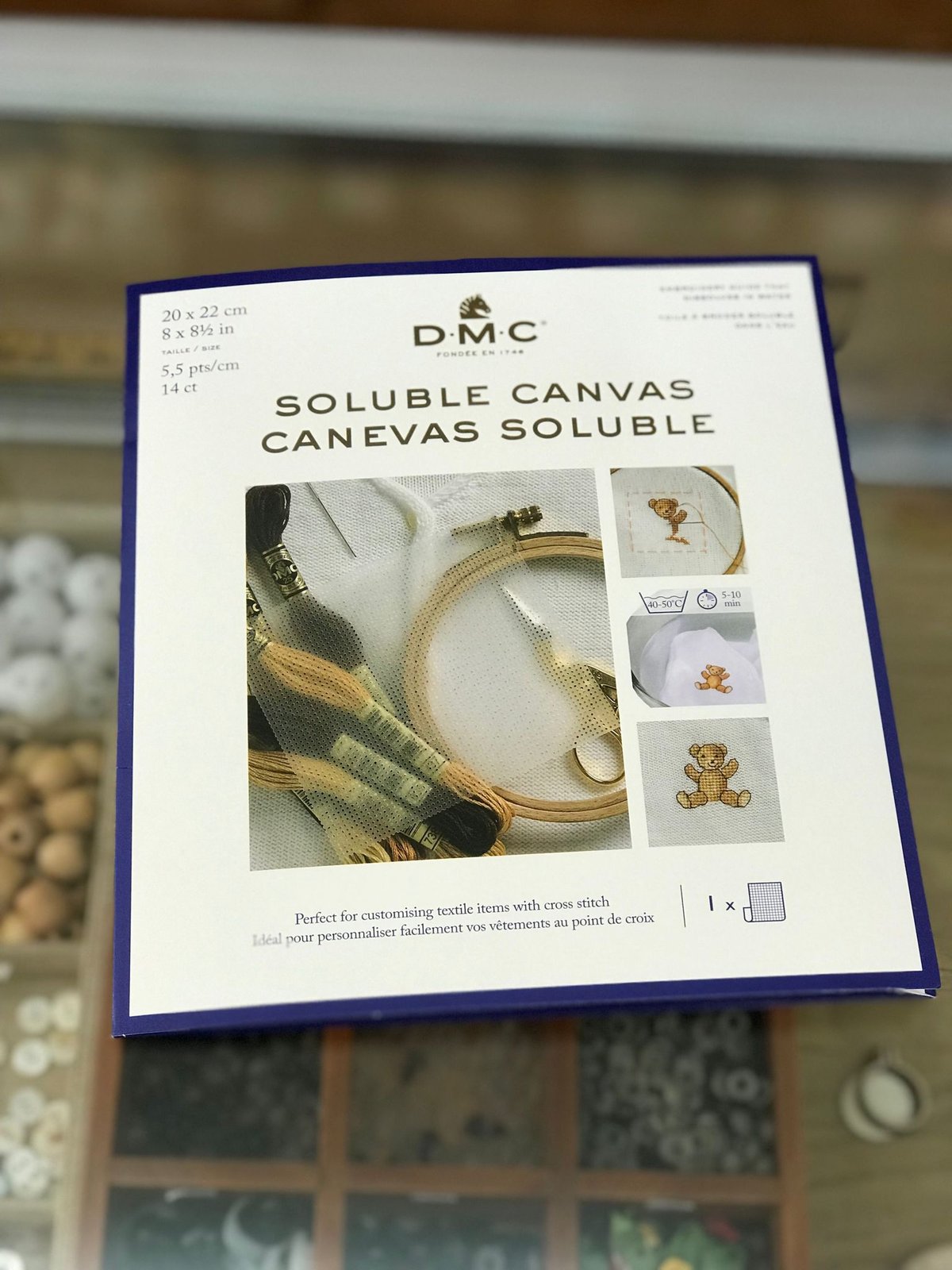 DMC - Tela Hidrossolúvel - Disponível em loja física