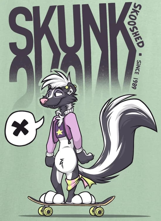 Skate Skunk Shirt