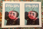 Image of Stinky DORY / Dingy DAVID signed 2 print set. 