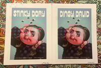 Stinky DORY / Dingy DAVID signed 2 print set. 