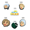 Golden Girls Shoe Charm / Thank you for being a friend 