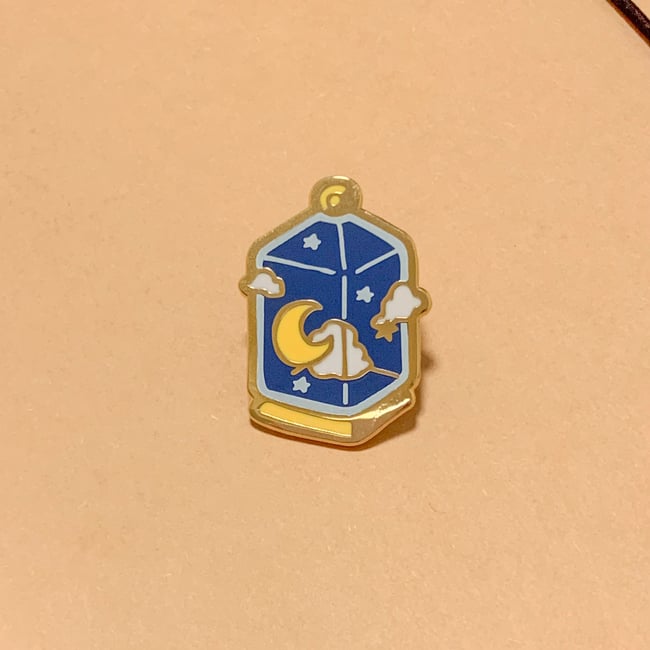 Midnight Oil — Enamel Pin