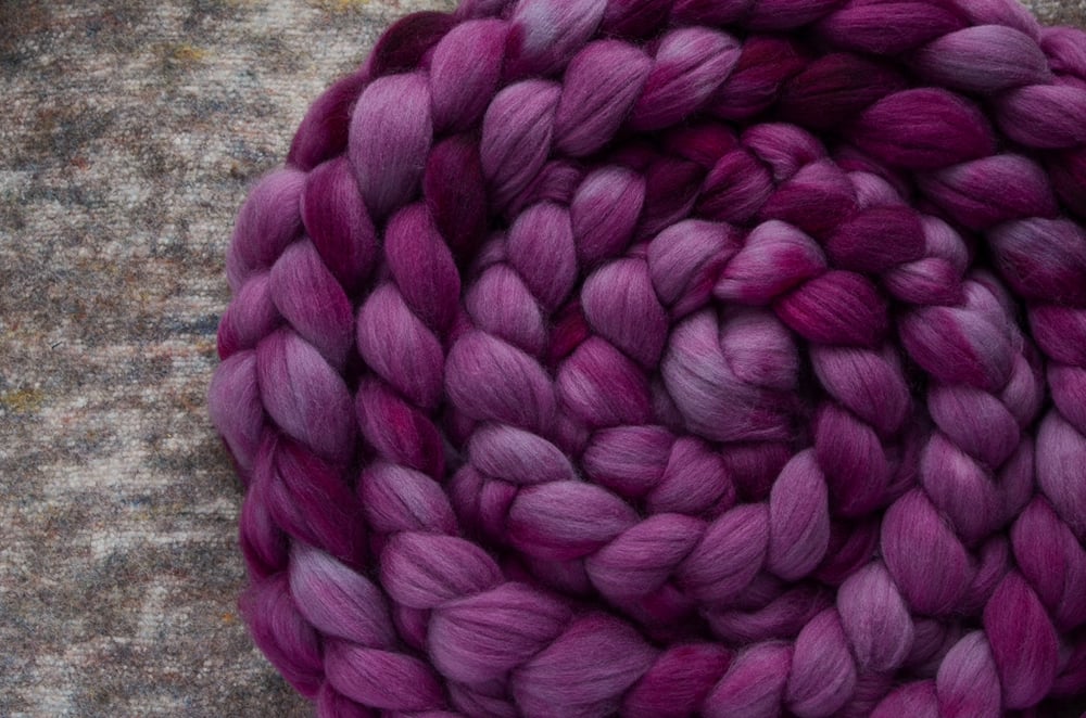 Image of “Hollyhock" June Fiber Club Coordinate- PRE-ORDER - 4 oz.