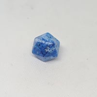 Image 1 of Blue Freckles Lucky Star 22mm D20 Single