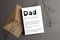 Image of Father Birthday Card, greeting card for dad, fatherhood, thank you daddy