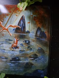 Image 2 of "Dawn" square print