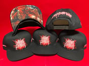 Image of Officially Licensed Waking the Cadaver "Human Chop Shop" Underbrim Print Snapback!!!