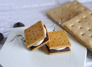 Image of S’mores earrings 