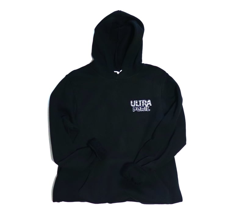 Image of Zebra print hoodie (mini logo) 