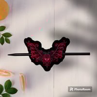 Image 1 of Tribal Bat Hair Bun Cover