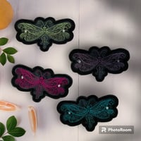 Image 1 of Dragonfly Hair Bun Cover