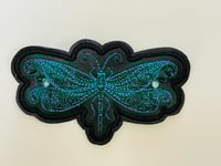 Image 4 of Dragonfly Hair Bun Cover