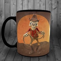 Image 2 of Cowboy Skelly Mug