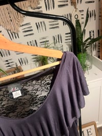 Image 3 of lace back top