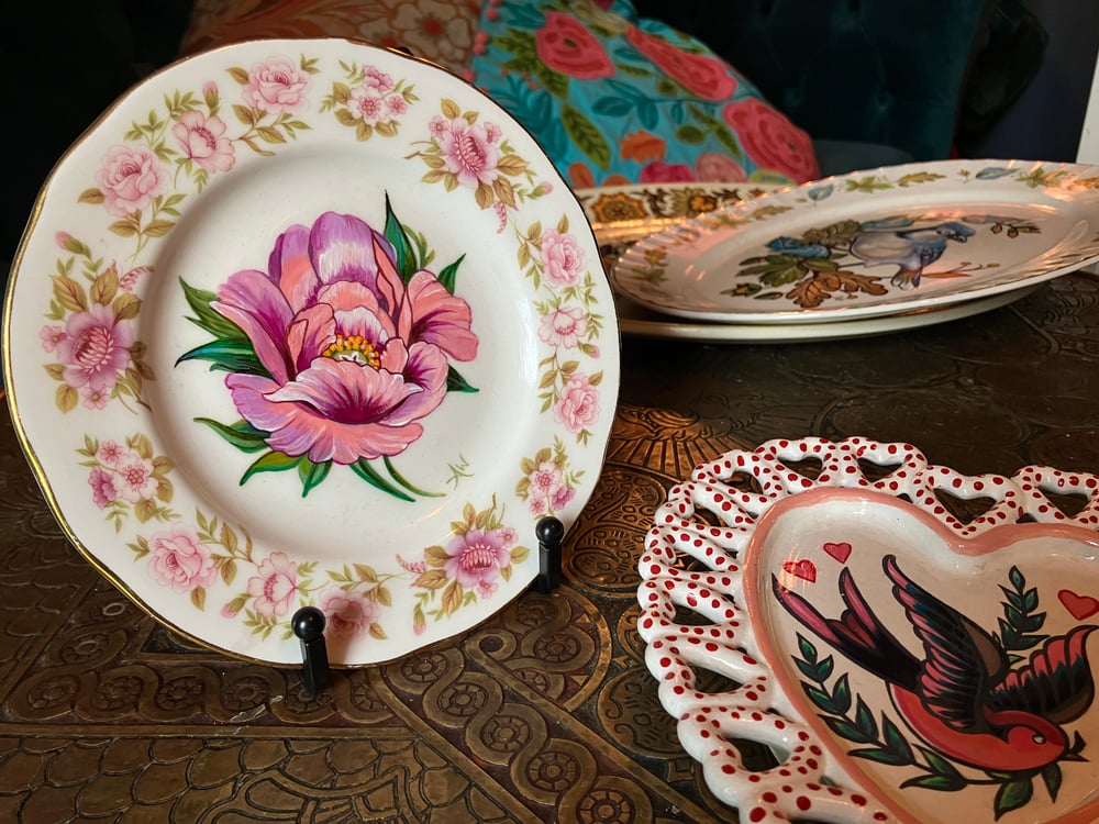 Image of Love Bird - Plate