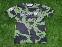 Image 1 of HN GREEN CAMO DRI FIT TSHIRT