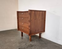 Image 2 of Small Walnut Chest of Drawers by Martin Borenstein for Brown Saltman 