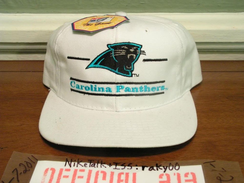 vintage carolina panthers hat