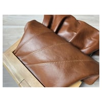 Image 3 of Cognac Leather Clutch