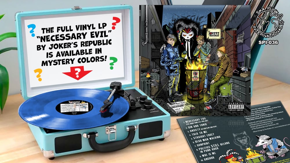 Joker's Republic - Necessary Evil (12" vinyl)