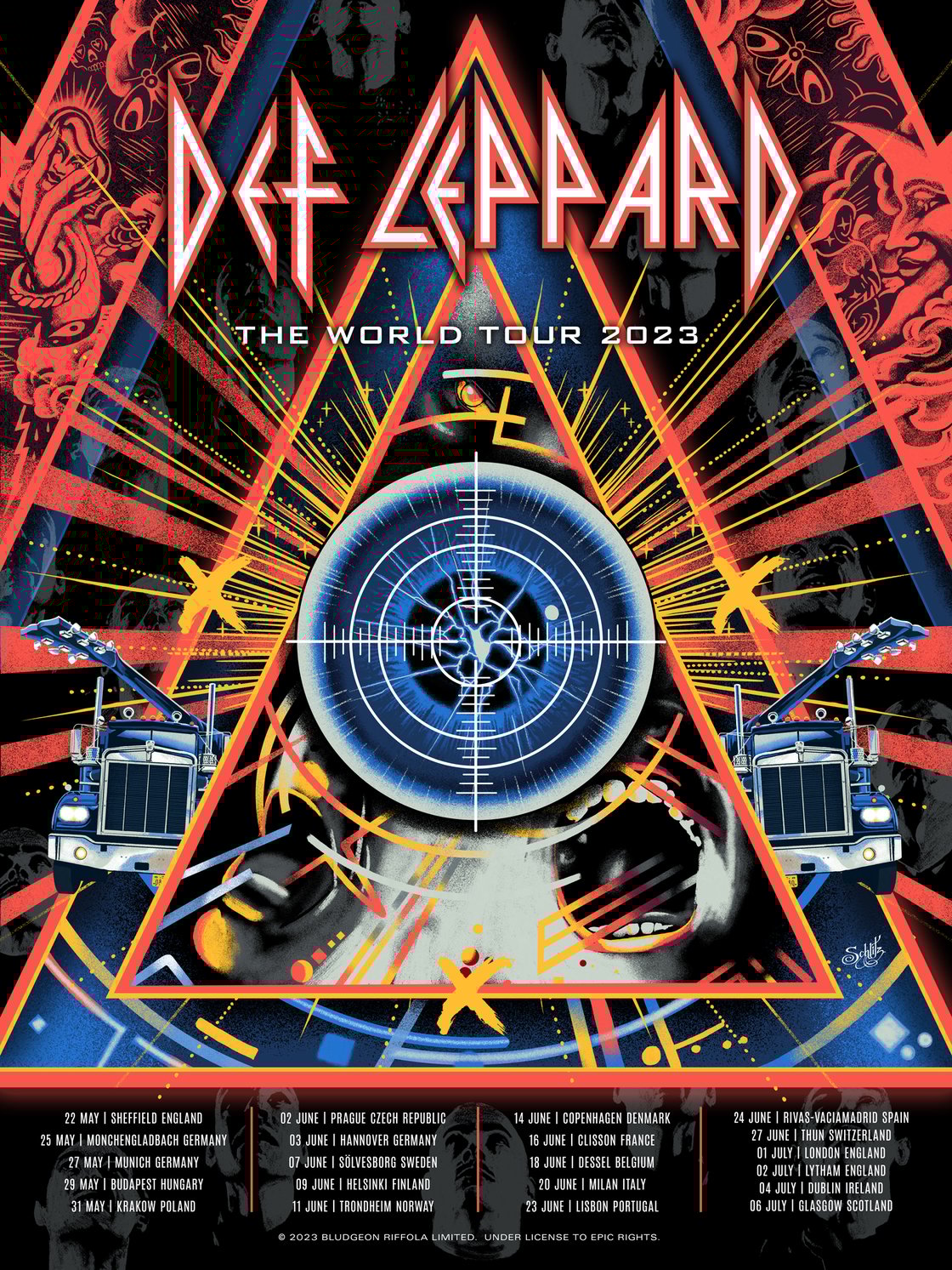 Image of Def Leppard European Tour