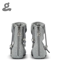 Image 3 of Grey Flats Mary Janes “HOODIE#1”