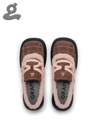Image 2 of Brown-pink platform shoes “MAGICIAN”