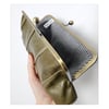 Moss Mosaic leather Clutch or Handbag
