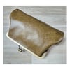 Moss Mosaic leather Clutch or Handbag