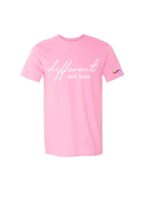 ILORI AUTISM T-SHIRT (UNISEX) PINK