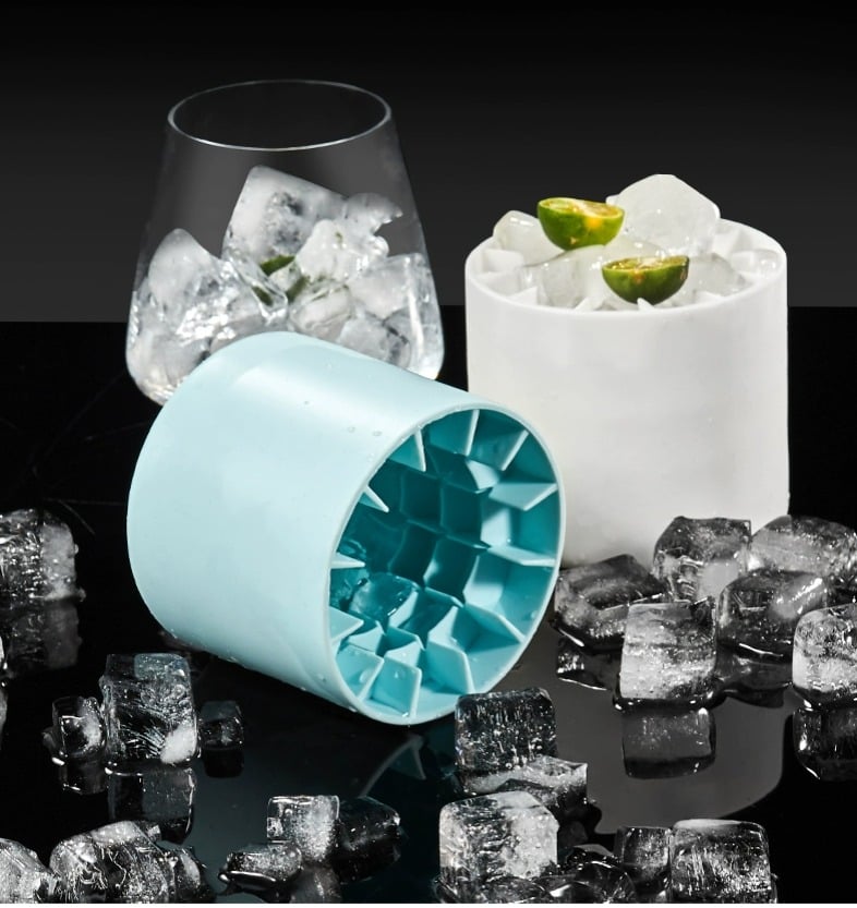 Image of Ice Bucket Cup Mold Ice Cubes